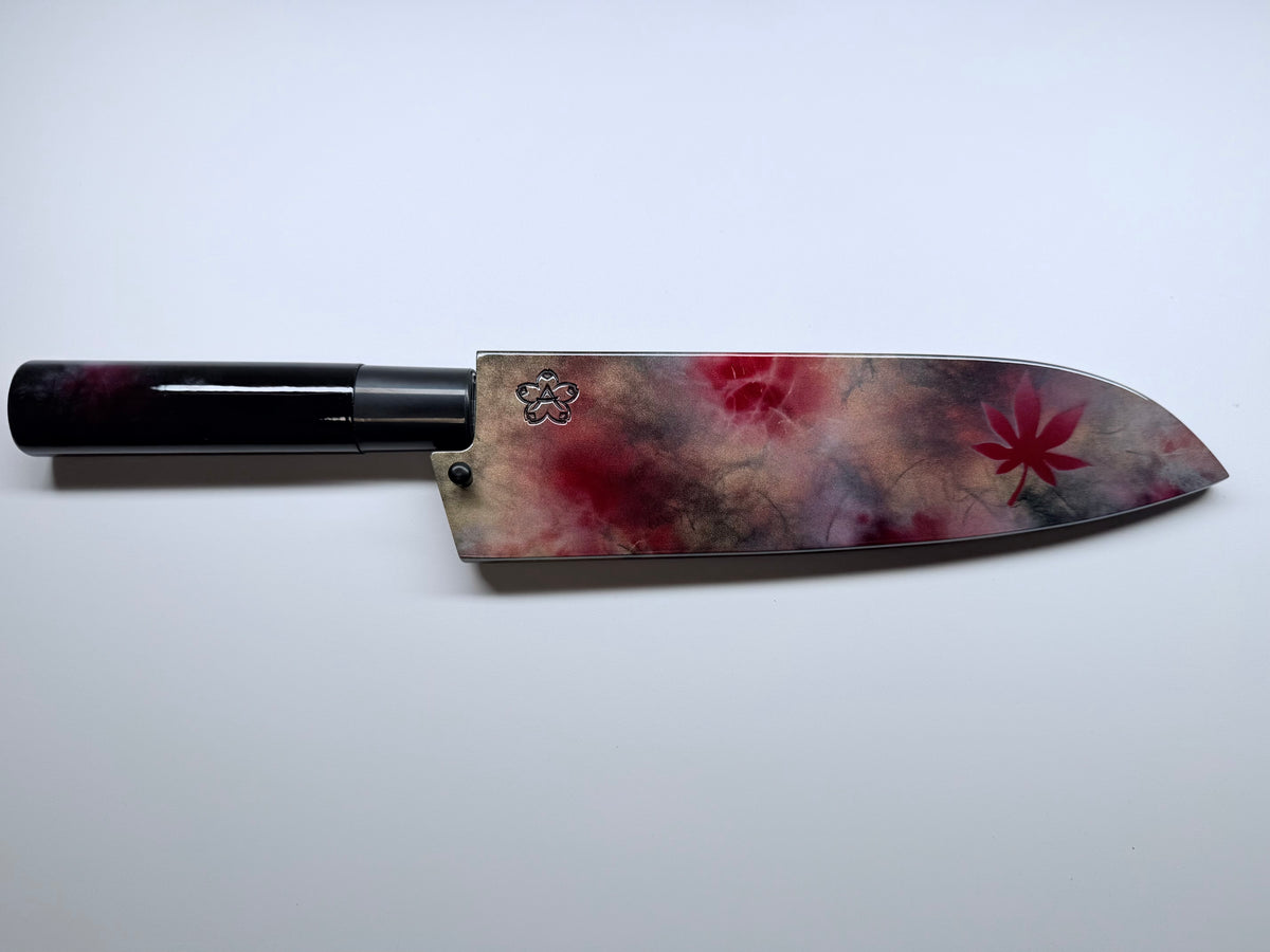 [Santoku Knife] Momiji